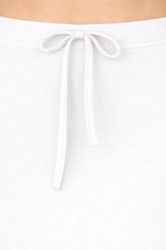 Image of Women's Seamless Cotton-Blend Saree Shapewear Petticoat - High-Waist Underskirt (S-XXL) - Fish-Cut, Breathable & Stretchable for Daily, Party