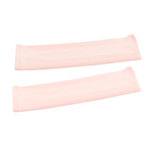 Peifly - 2-Pack Replacement Neck Brace Cover Sleeves – Soft, Breathable, Washable Cotton Covers for Rigid or Foam Cervical Collars – Sweat-Resistant, Skin-Friendly, Universal Fit for Most Neck Braces (Pink