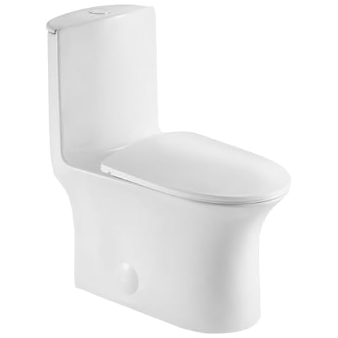 JINGZE Dual Flush Elongated Standard Toilet Cover