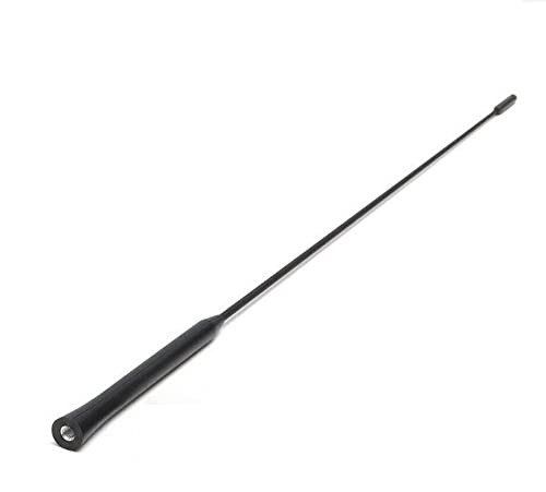 Antenne de Remplacement de Toit 55 cm Noir Radio AM/FM pour Voiture Compatible avec Ford Focus C-Max Fiesta Kuga Ka Puma Transit