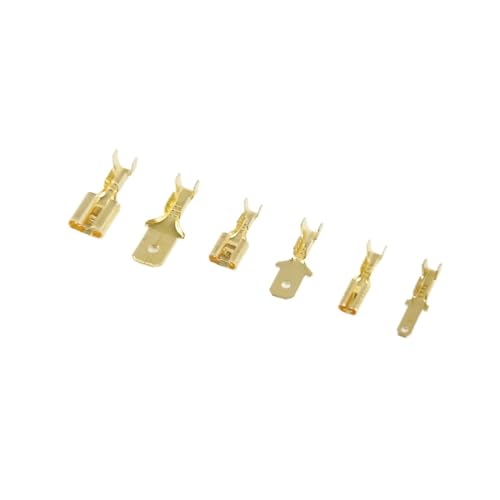 Bornes à sertir femelles 4.8mm pour réparer le câblage audio auto et éliminer les faux contacts