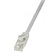 Produktbild LogiLink CP1092U CAT5e UTP Patch Kabel AWG26 grau 10m