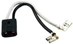 Wedge Bulb Socket W2.1x9.5d base (168, 194, 555, 906, 912 etc.) Wired ...