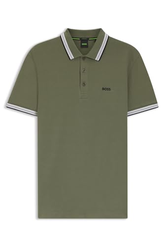Boss Polo da Uomo, Dark Beige 258, M