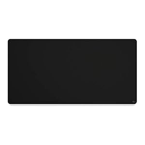 Glorious XXL Extended Gaming Mouse Mat/Pad – Stealth Edition – Large, Wide (XXL Extended) Black Cloth Mousepad, Stitched Edges | 18″x36″ (G-XXL-Stealth)