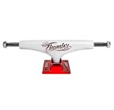Thunder Skateboard Trucks Flash Hollow Lights White/Red 148 (8.25')