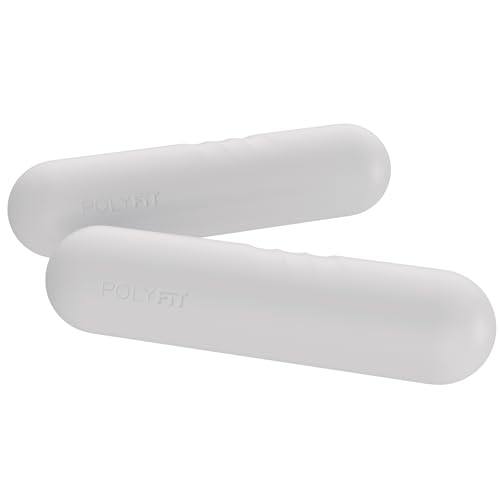 Dumbbell Weight Bars for Women - Set of 2 (3.3 LB | 6.5 LB Pair) - Dumbbell Set for Walking, Yoga, Dance, Barre, Pilates, Cardio, Aerobics