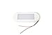Race Sport Lighting RS9103VS Vehicle Switch 18-Watt Oval LED Interior SMART TOUCH Light - 10-30V Range, IP67, Flush Mount and bracket