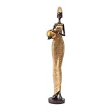 Regalo único: sorprende a tus seres queridos con esta extraordinaria escultura africana como regalo de Navidad, regalo de Halloween, regalo de cumpleaños, regalo de Año Nuevo o regalo de inauguración de la casa. Cada pieza hecha por expertos artesanos con materiales naturales es una obra maestra única con detalles intrincados y colores llamativos.