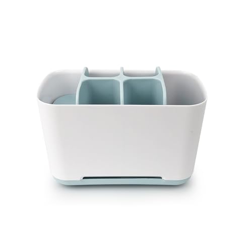 XOZIFY 歯ブラシスタンド 電動歯ブラシホルダー イージーストア ラージ シルキーグレー 歯磨き粉スタンド 吸水 速乾 防カビ おしゃれ 収納 多機能 掃除が簡単 洗面所用 大容量 歯ブラシ立て 衛生歯ブラシたて プラスチック製歯ブラシスタンド (大き