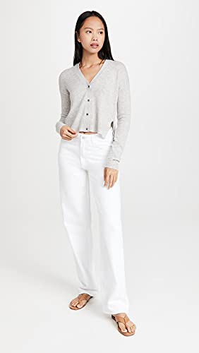 Theory Women's Hanelee F Cashmere Cardigan, Foggy, Grey, M #TOP4