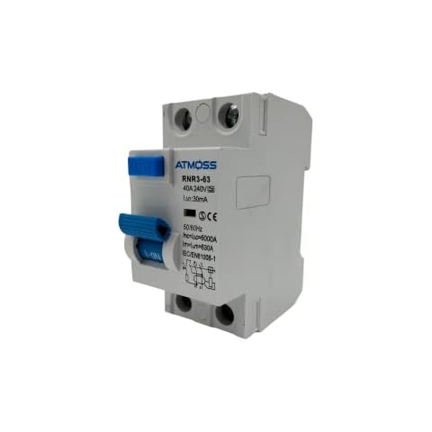 Interruptor diferencial Atmoss 2P 40A 30mA Cover
