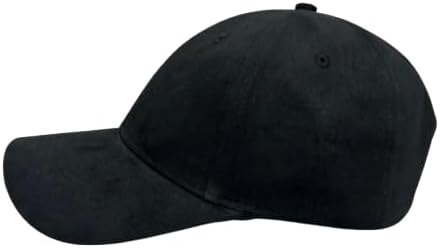 Unisex 6-Panel Baseball Cap, Black/White/Navy/Rock/Sandstone/Red/Royal Blue/Maroon/Pink, Heavy Brushed Cotton, Metal Buckle Closure