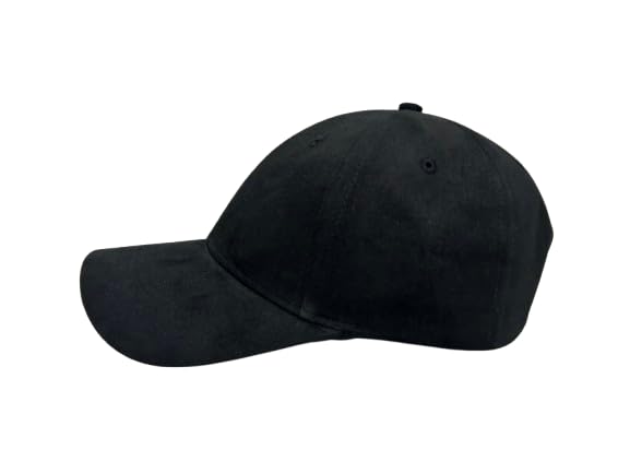 Unisex 6-Panel Baseball Cap, Black/White/Navy/Rock/Sandstone/Red/Royal Blue/Maroon/Pink, Heavy Brushed Cotton, Metal Buckle Closure