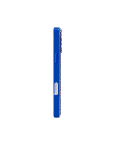 Image of JW PEI Dachshund with Flower Phone Case - Multicolor Blue