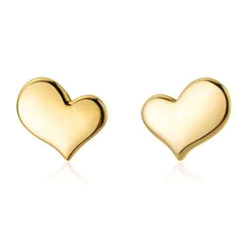 Jewelry Women Tiny Small Heart Stud Earrings Love For Lady