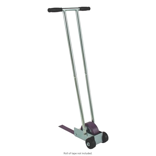 Image of Champion Sports Floor Marking Tape Layer - Uses Single Sided Tape 1 inch and 2 inchWide - Schools, Gyms, Restaurants