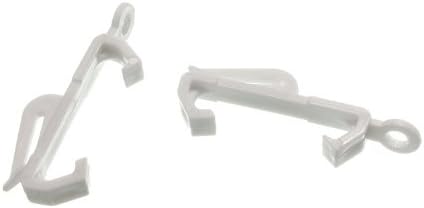 Lot of 200 Curtain Rail Track Glide Glider Hooks to Fit Drape Elegance