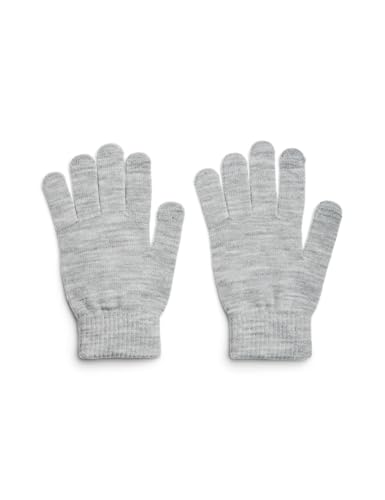 PIECES Pcnew Buddy Smart Gloves Noos Bc Guantes, gris claro, Talla única