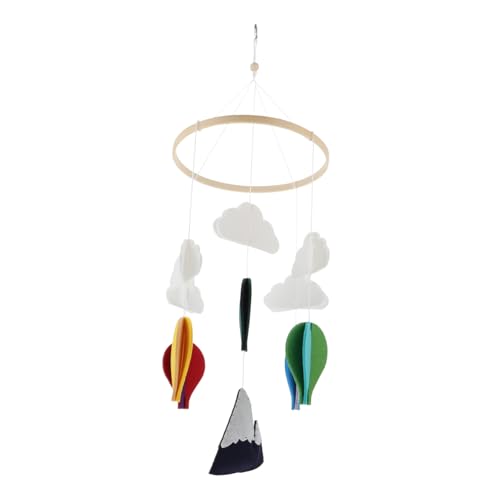 Alasum 装飾ペンダント ベビーベッド ぶら下がっているかご型おもちゃ ベビーベッド用モバイルアーム ベビーベット bed ベビーベッドぶら下げおもちゃ 風鈴 感じた