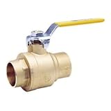  Ball Valve, Lead-Free Brass, 2-Pc. ,1/2-In. Solder x Solder -1/2 LFFBVS-3C-M1
