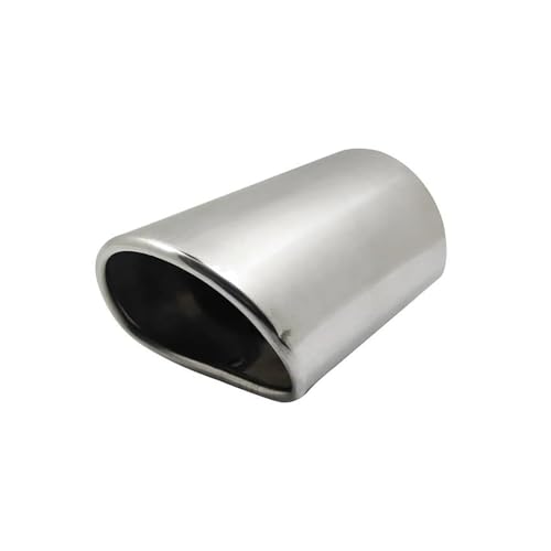 Embouts d'échappement pour Volvo V70 argent en acier inoxydable résistant