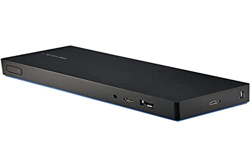 HP Elite USB-C Dock G4 90W HP Dock G4 Docking Station USB-C (3FF69AA) - GigE 90 Watt GB per laptop, monitor aziendali e workstation, colore: Nero (Ricondizionato)