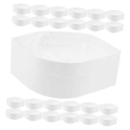 Toques de chef jetables en papier blanc pour restauration et cafés