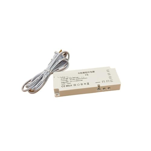 Transformateur LED 12V 36W ultra-mince à 6 ports pour ruban de dressing et armoire