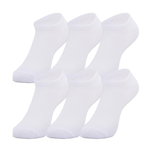 GAP Womens Ribbed Low Cut Socks, 6-Pack Adult Socks, Soft & Stretchy, Comfortable