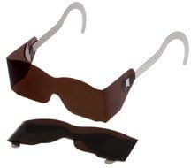 Adult Paper Temple Post-Myds (Pack of 100) - UV Protection, Light Transmittance - Brown