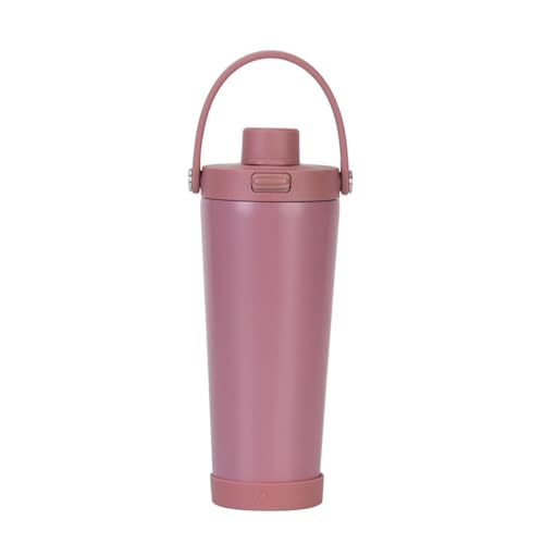 710ml Stainless Steel Double-Layer Insulation Glass Pink