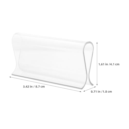 Manijas transparentes para cortinas enrollables plásticas: accesorios invisibles anti-roturas 3