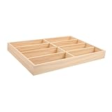 Présentoir à lunettes : avec multiples compartiments, ce plateau de présentation magnifiquement conçu est parfait pour présenter et organiser vos lunettes de soleil.