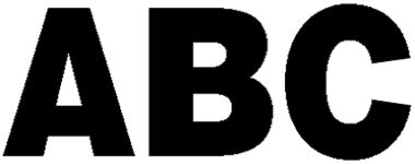 Duro Decal Permanent Adhesive Vinyl Letters & Numbers: 1/2