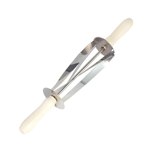 qiqiaollo Croissant-Schneider, Croissant-Roller, Scheiben, Teig, Gebäck, Rad, Backwerkzeug, gleichmäßig geformt, Heimroller, Teigschneider, Brotbackmaschine, mittel/43