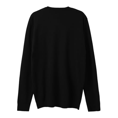 Mens Sweaters Casual V Neck Slim Long Sleeved Lightweight Knit Dress Pullover Soft Fleece Oversized Trendy Baggy Sweaters4