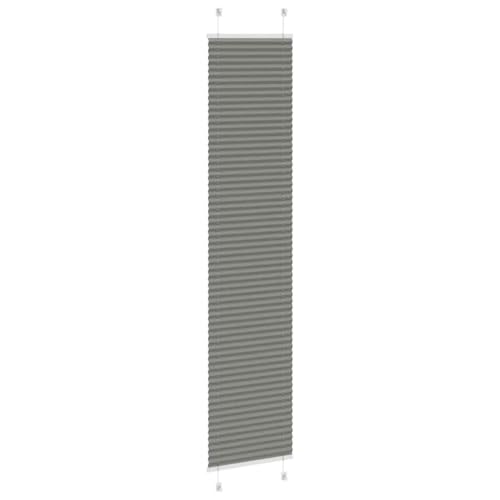 Store zébré en polyester anthracite pour l'intimité du bureau - 5