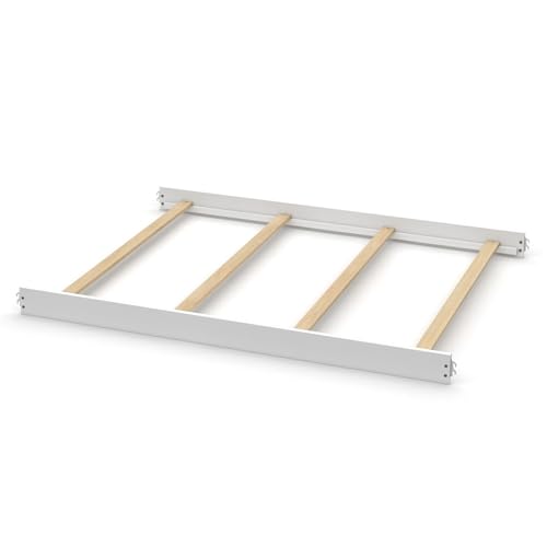 Full-Size Solid Wood Conversion Kit Bed Rails for Evolur Convertible Cribs