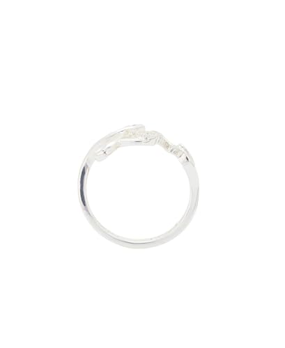 Disney Mickey Mouse Love Ring Silver Adjustable, Dainty Valentine's Day - image 2