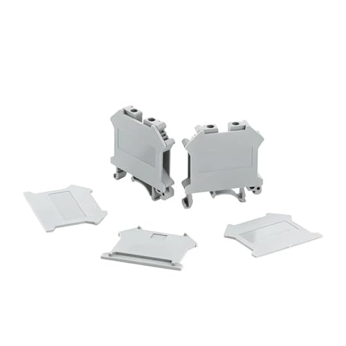 Couvercle de bornier D-UK4/10 pour rail DIN UIK 16 en lot de 100 pièces