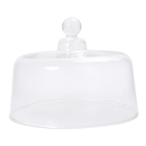 UKCOCO de Transparente para Pasteles y Postres Tapa Antipolvo Diámetro Altura para Decorar y Exhibir Comida Cocinas y Fiestas
