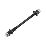 Vibsky Mountainbike-Radnabenachse, massive Spindel-Schaltwelle, Vorder- oder Hinterachse für gemeinsame Kugelnabe, 150 mm vorne / 180 mm hinten
