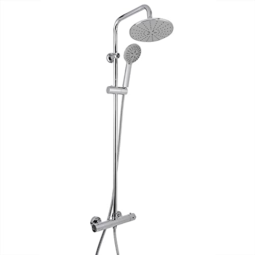 Valve de pulvérisation de douche avec mitigeur thermostatique mural durable