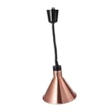 PRETYZOOM Lámpara Calentadora Buffet Telescópica Ajustable para Restaurantes y Hoteles Foco de Calor Profesional para Comida Buffet Fácil Instalación y Ventilación