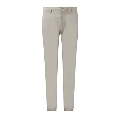 Image of BASICS Premium Cotton Stretch Formal Trousers for Men | Office Pants