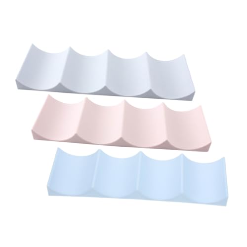 MUELODSIC 3 piezas Organizador de Botellas Apilable para Vino y Bebidas Soporte Resistente de PP para Nevera y Encimera para y Botellas de Agua