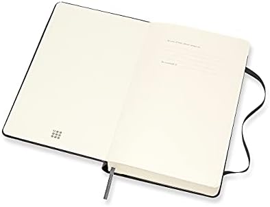 Moleskine - 18-Month Daily Planner/Diary, Planner 2021/2022, Daily Planner with Hard Cover and Elastic Closure, Size Large 13 x 21 cm, Colour Black, 608 Pages