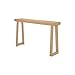 Plank+Beam Solid Wood Console Table, 56 Inch, Sofa Table, Narrow Entryway Table for Hallway, Behind The Couch, Living Room, Foyer, Easy Assembly, Blonde