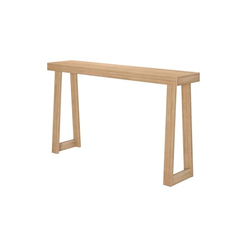 Plank+Beam Solid Wood Console Table, 56 Inch, Sofa Table, Narrow Entryway Table for Hallway, Behind The Couch, Living Room, Foyer, Easy Assembly, Blonde by Plank+Beam - Image 7